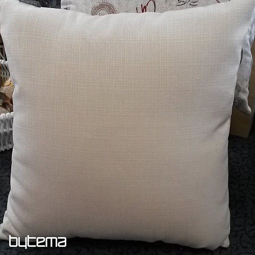 Housse de coussin déco blanche GERSTER