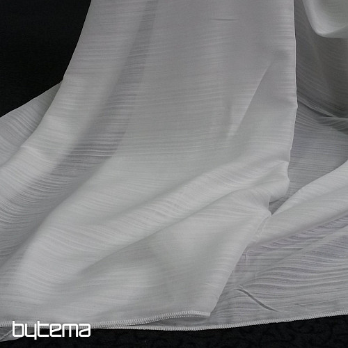 Rideau 11102 rayures blanc