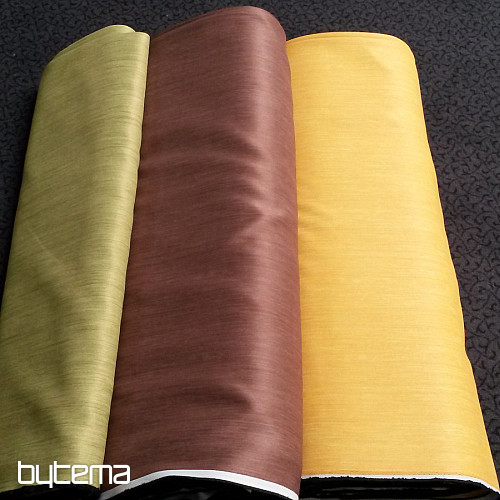 Tissu déco BLACK OUT reflets marron