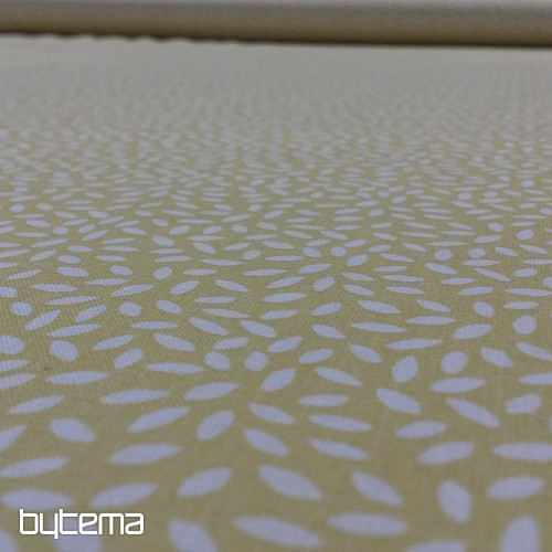 Tissu coton STILI citron