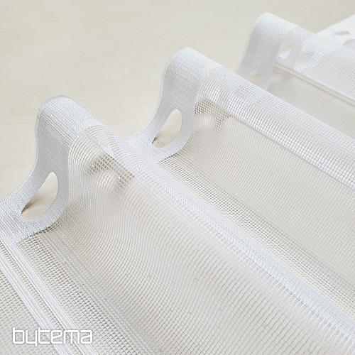 Rideau jacquard pour vitrail LAVANDE