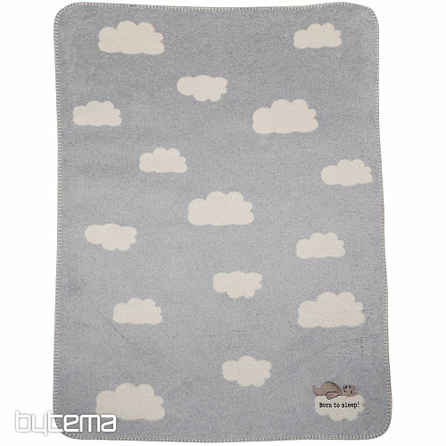 Couverture en coton pour enfants DF Born to sleep