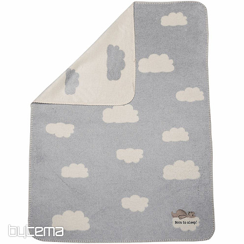 Couverture en coton pour enfants DF Born to sleep