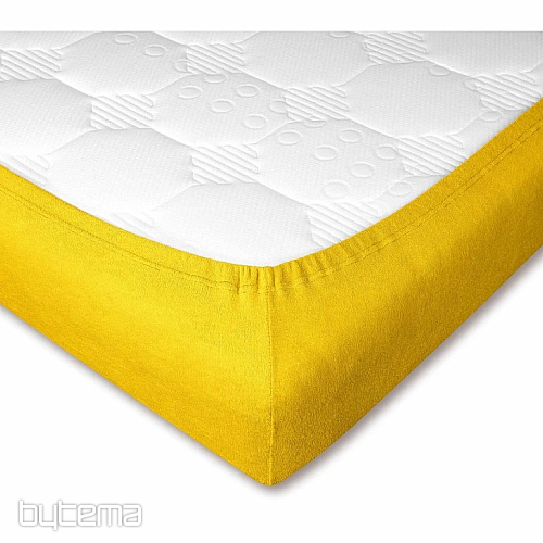couleur du drap éponge JAUNE FONCÉ