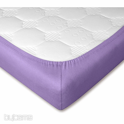 Couleur du drap en jersey : violet