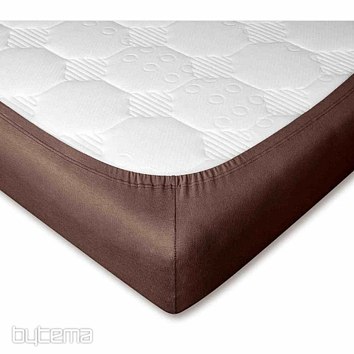 Couleur du drap en jersey : MARRON FONCÉ