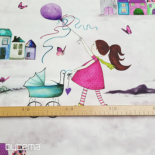 Tissu décoratif pour enfants BAMBINA