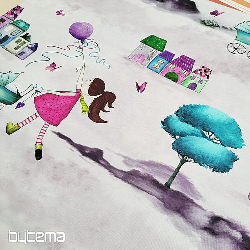 Tissu décoratif pour enfants BAMBINA