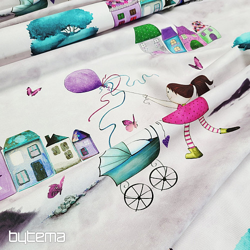 Tissu décoratif pour enfants BAMBINA