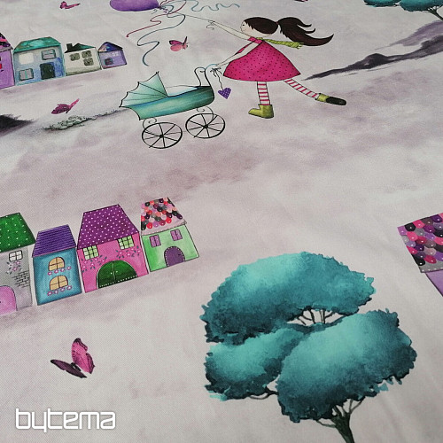 Tissu décoratif pour enfants BAMBINA