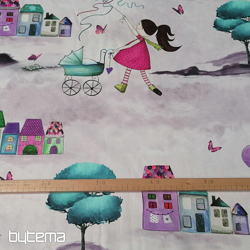 Tissu décoratif pour enfants BAMBINA