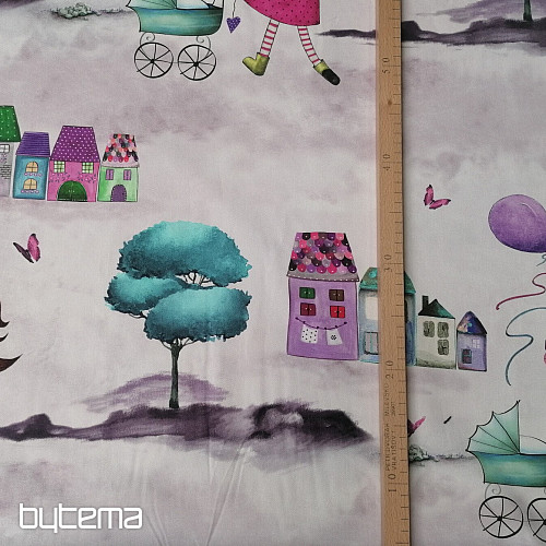 Tissu décoratif pour enfants BAMBINA