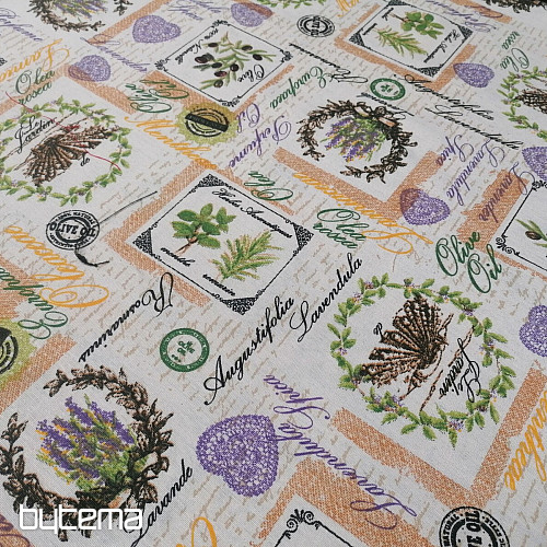 Tissu décoratif PROVENCE ARLES 301