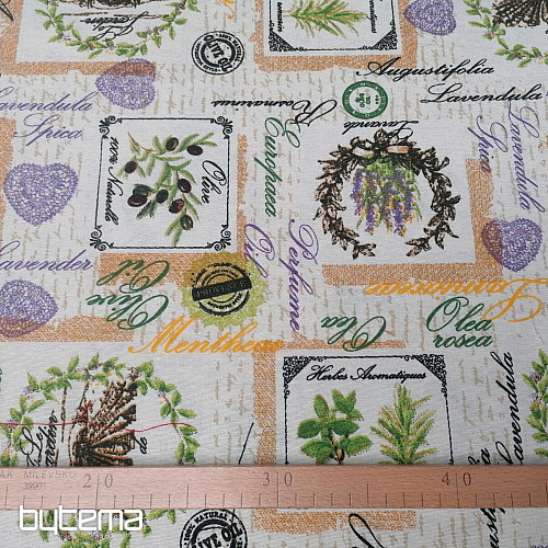 Tissu décoratif PROVENCE ARLES 301