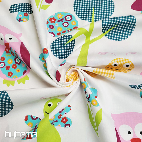 Tissu décoratif pour enfants MERRY FOREST