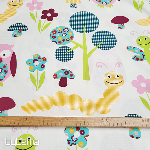 Tissu décoratif pour enfants MERRY FOREST