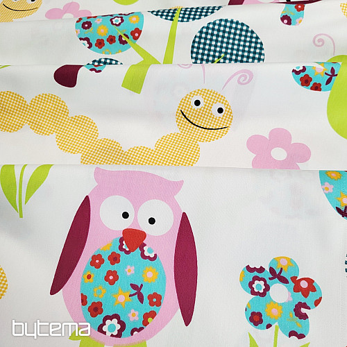 Tissu décoratif pour enfants MERRY FOREST