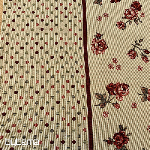 Nappe tapisserie et châle ROSES
