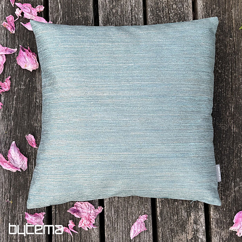 OREILLER CHENILLE ELIA turquoise