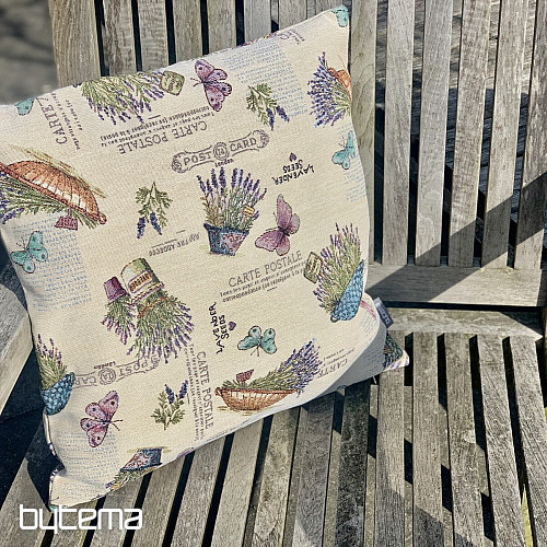 Housse de coussin tapisserie JARDIN 2