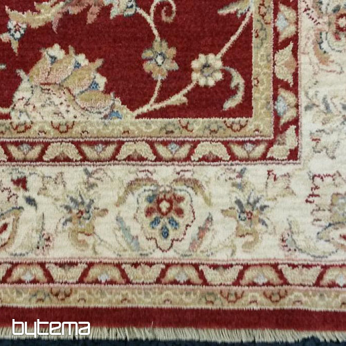Tapis de luxe en laine DJOBIE ORIENT rouge