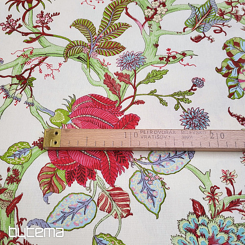 Tissu déco CEYLAN coloré