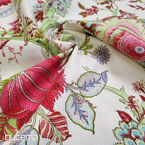 Tissu déco CEYLAN coloré