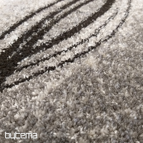 Tapis en pièces PANAMERO laine gris