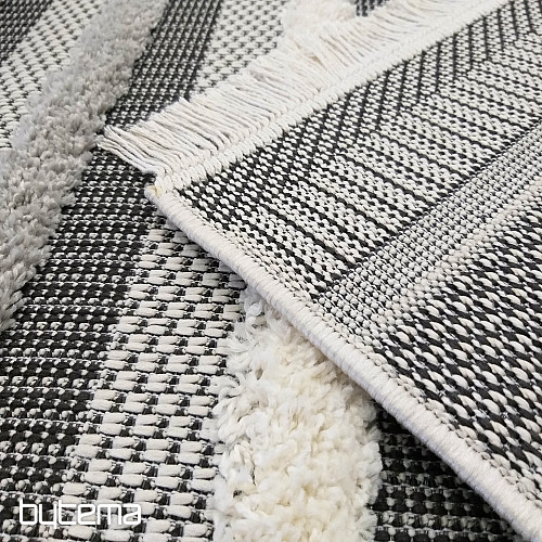 Tapis à cordes DELI 03 gris