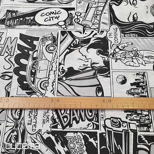 Tissu décoratif KOMIKS ESPACE