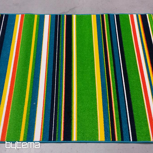 Pièce enfant tapis CITY rayure rose