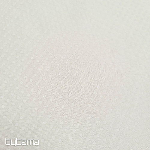 Tissu de décoration en coton PISANI à pois