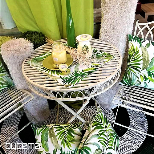 Tissu déco FENIX vert