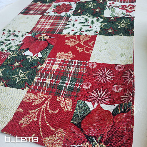 Nappe et écharpe en tapisserie de Noël HOLLY