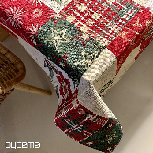 Nappe et écharpe en tapisserie de Noël HOLLY