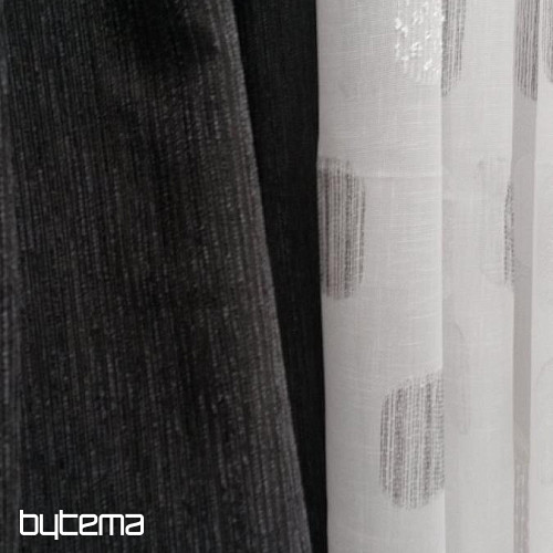 Tissu décoratif moderne GERSTER anthracite