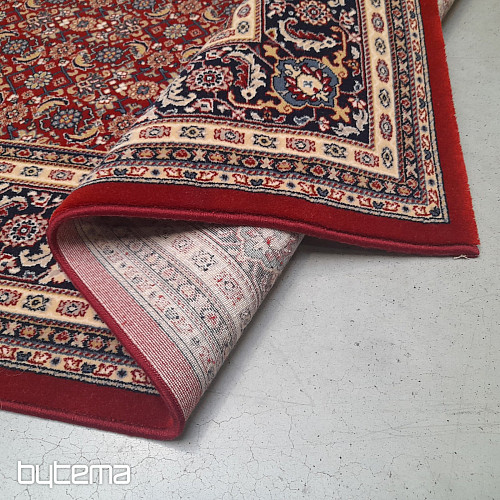 Tapis classique en laine ORIENT motif all-over bordeaux