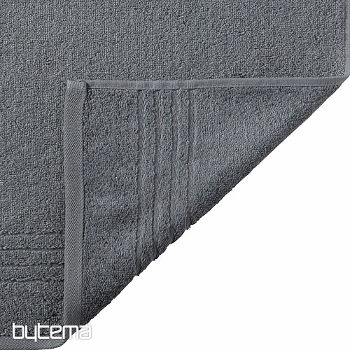 Serviette et drap de bain luxe MADISON 072 gris foncé