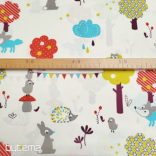Tissu en coton ANIMAUX II