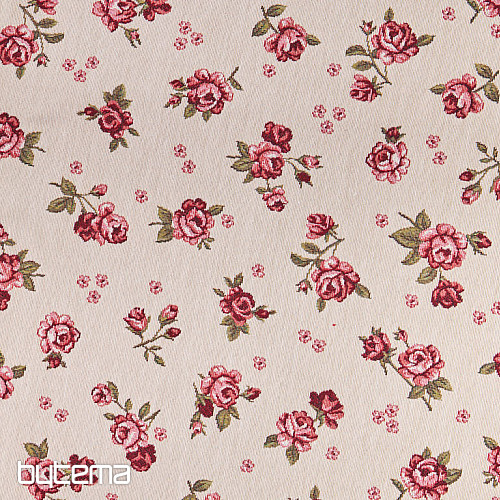 Tissu tapisserie EDEN ROSES