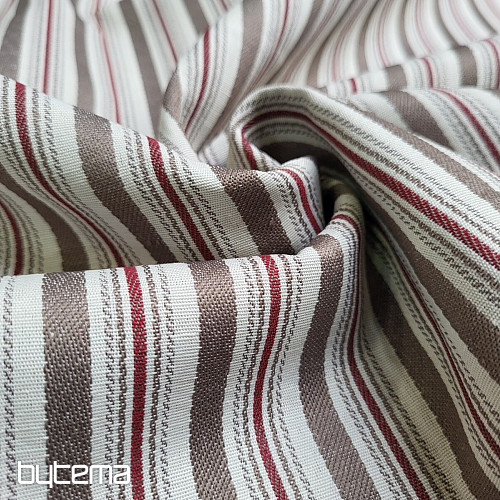 Tissu TOSCANA VALERY 17 multi rayures