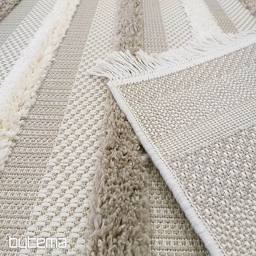 Tapis à cordes DELI 03 beige clair