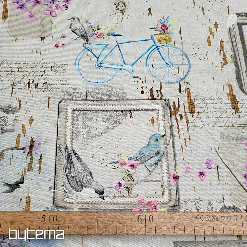 Tissu décoratif ROMANTIC I numérique