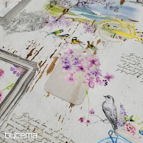 Tissu décoratif ROMANTIC I numérique