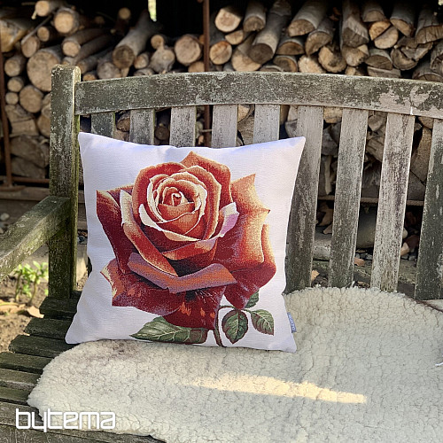 Housse de coussin tapisserie FLEURS 2