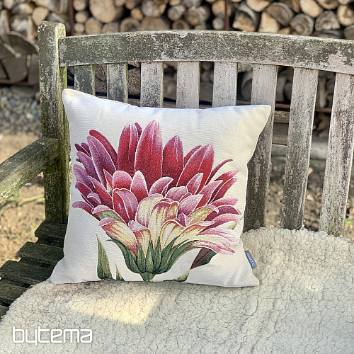 Housse de coussin tapisserie FLEURS 3