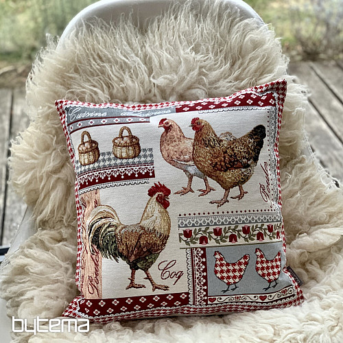 Housse de coussin tapisserie FARMA