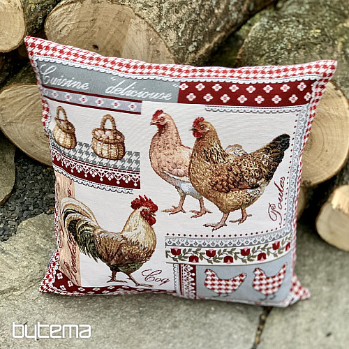 Housse de coussin tapisserie FARMA