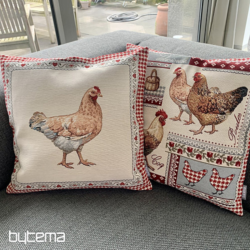 Housse de coussin tapisserie FARMA