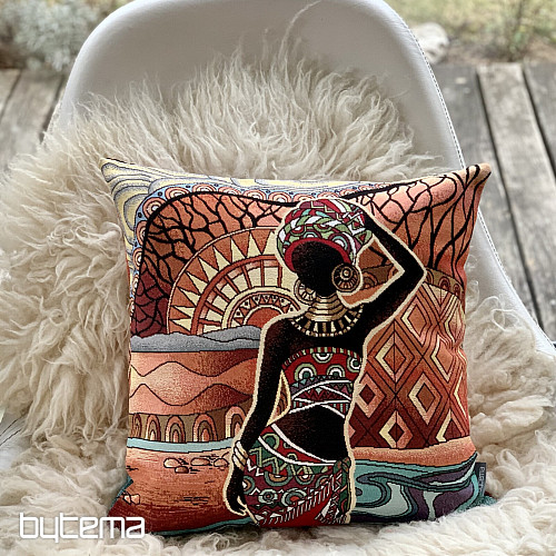 Housse de coussin tapisserie AFRIQUE 3